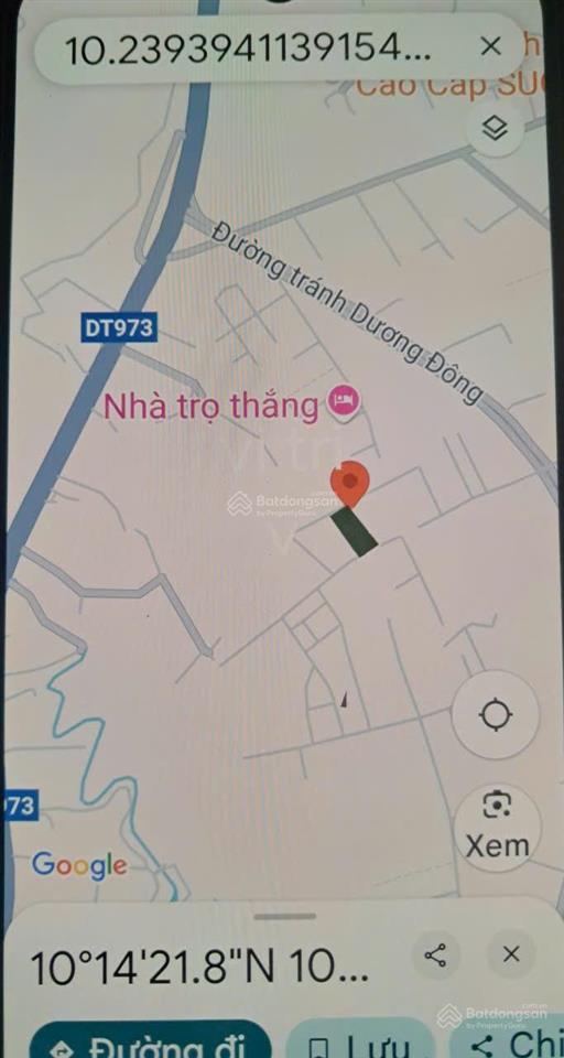 Bán gấp đất nền lô 2587, cây thông ngoài, 5,5 tỷ, 1000m2, hàng hiếm tại phú quốc