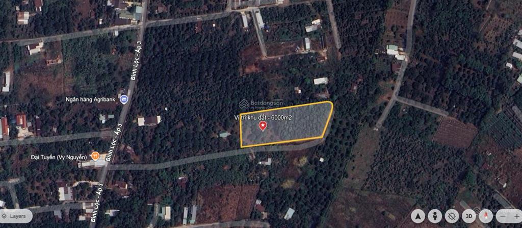 Bán đất vườn cây ăn trái mặt tiền đường lê a  6000m2  giá chỉ 7tr/m2
