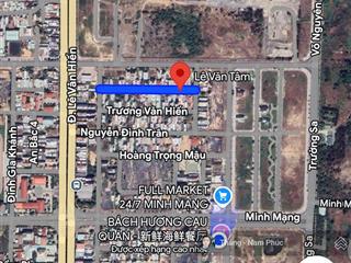 Bán lô đất 90m2 mt đường lê văn tâm  p. ngũ hành sơn  tp đà nẵng, ngay khu phố sơn thuỷ