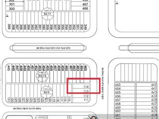 Chính chủ bán lô nguyễn khắc viện kẹp cống, sát lô góc, ngang 6m cực đẹp, cách biển chỉ 100m