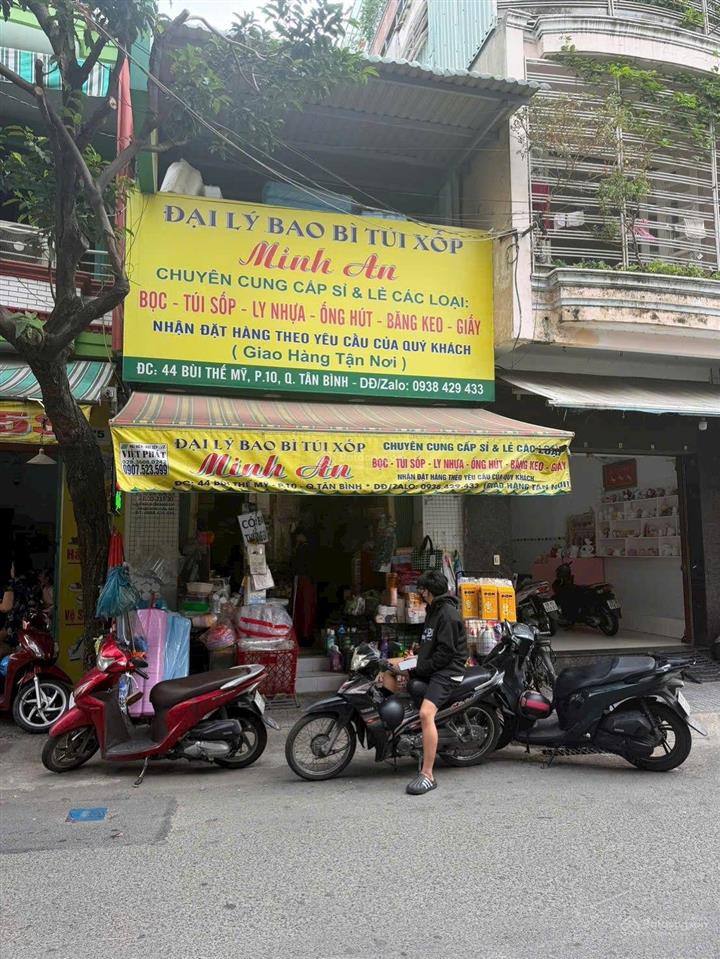 Nhà 4m x 14.3m mặt tiền kinh doanh đường bùi thế mỹ p10 tân bình