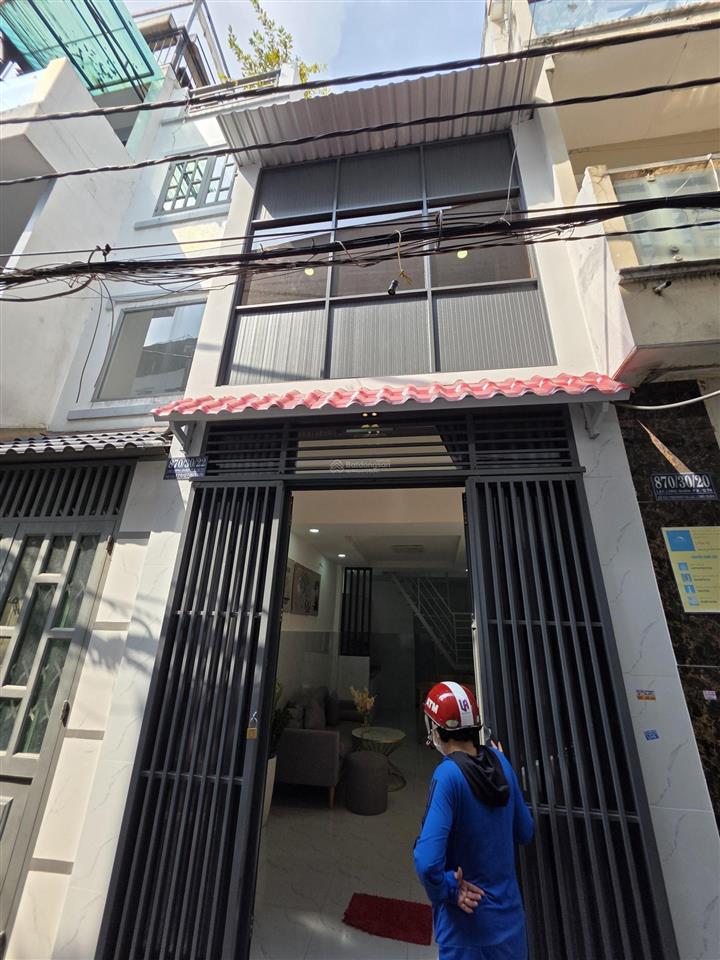 Nhà khu lý thường kiệt  lạc long quân p8 tân bình. dt 3x9m 2 tầng