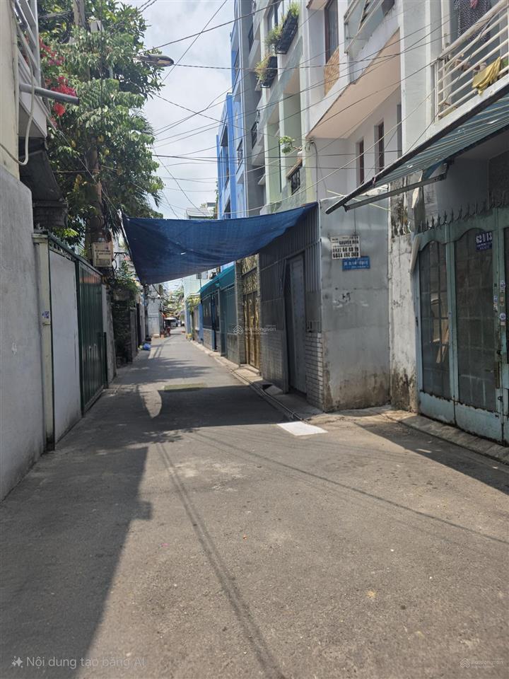 Nhà hẻm xe hơi đường trương công định, phường 13, quận tân bình. dt 40m2, trệt 1 lầu
