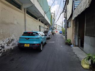 Nhà 4.5m dài 12m trệt 2 lầu sân thượng hẻm 4m hồng bàng p9 q6