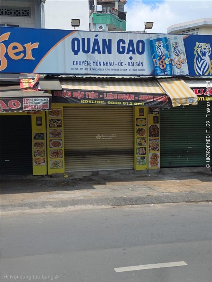 Bán nhà mặt tiền kinh doanh đường lê thúc hoạch. chỉ 7 tỷ
