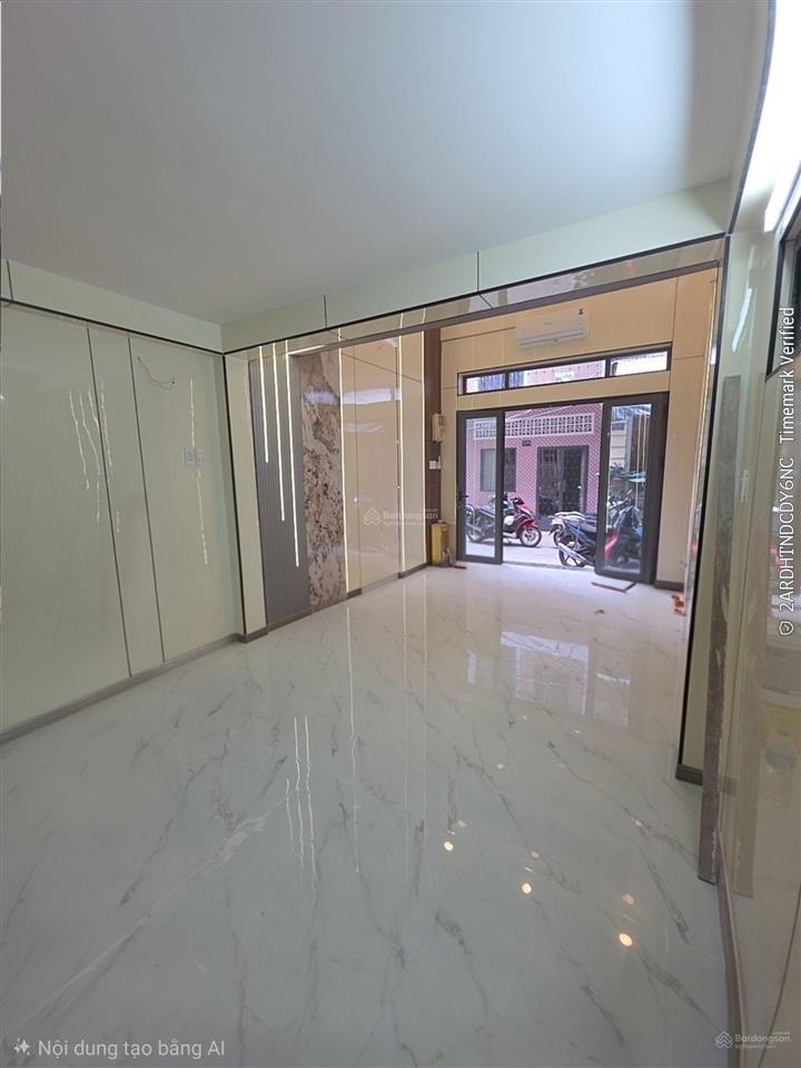 Nhà mới nở hậu 5,4m dài 8m, 4 tầng, hẻm 4m đường an bình, p5, q5