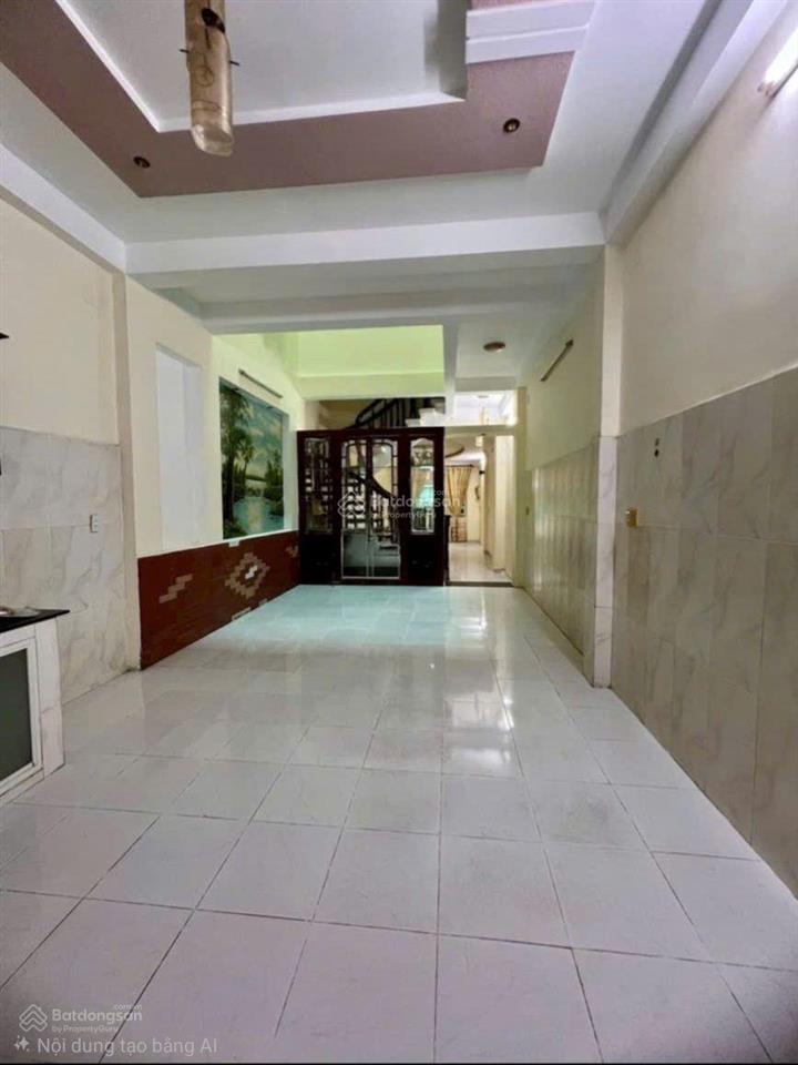 Nhà hẻm xe hơi đường quang trung. dt đất 199m2 đúc 3 lầu