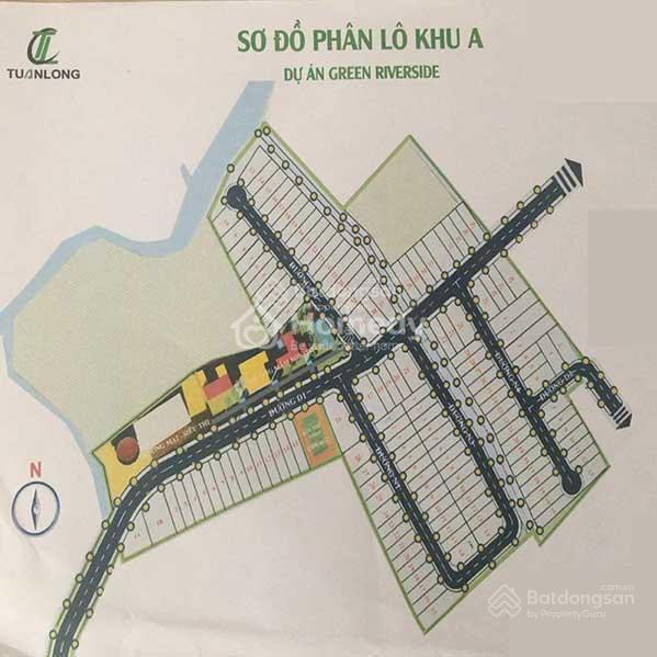Đất nền khu green riverside. sổ cầm tay chính chủ