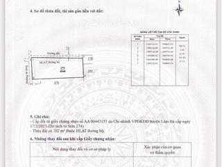 Khu đất 4.040m2  lô góc 2 mặt đường quy hoạch full thổ cư ngay trung tâm hành chính xã