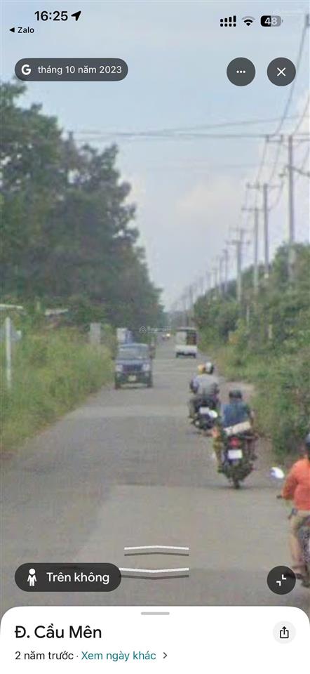 Bán lô đất 1,4 ha, mặt tiền đường cầu mên, xã bình sơn cũ, nay là xã long thành, đồng nai