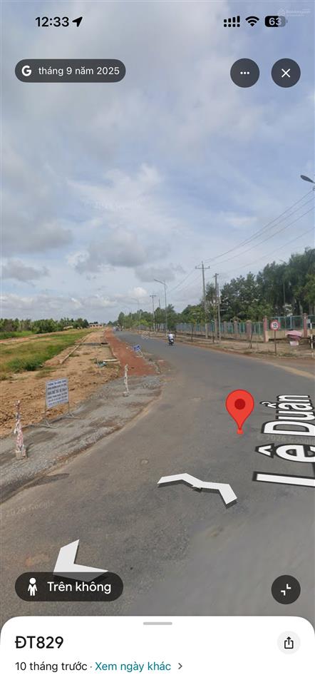 Bán đất 100% thổ cư mặt tiền đường lê duẩn. khu dân cư kênh hiệp thành. xã tân thạnh. tây ninh