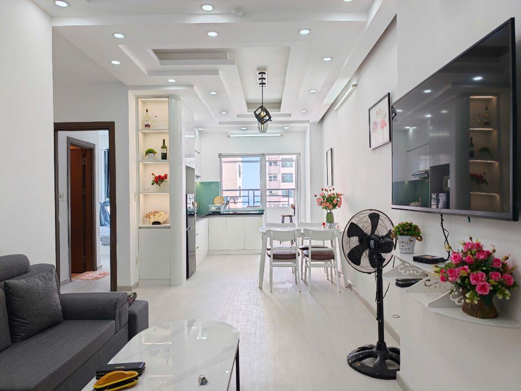 CĂN HỘ 2PN MƯỜNG THANH VIỄN TRIỀU, NHA TRANG, GIÁ 1 TRIỆU/ĐÊM, 16 TRIỆU/THÁNG