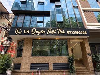 5 năm chuyển công ty 3 lần! mua ngay tòa 8 tầng lê trọng tấn 1000m sàn, 3 ô tô tránh nhỉnh 40 tỷ