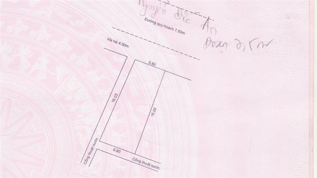 Chủ bán gấp đất biển lô 1  e27 (2 đường luồng hông và phía sau) nguyễn đức an, ph an hải, đà nẵng