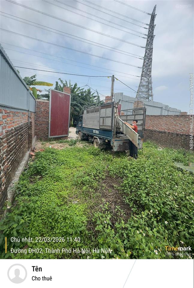 Cần cho thuê mặt bằng làm kho bãi s=500m2. giá 10 nghìn/m2.   0988 825 *** * 0762 222 ***