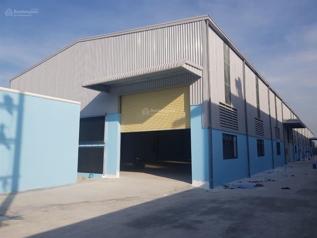 Cho thuê kho xưởng kcn đức hoà, long an. đường xe container 24/24