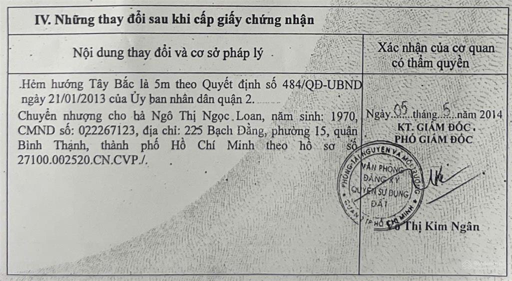 Chính chủ bán nhà cấp 4 hẻm oto con đường số 5, bình trưng tây, quận 2, 100m2 sổ hồng riêng