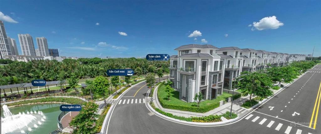 Dinh thự quận 2, view sông và công viên 4000m2. dt đất 520m2. nhà sẵn. giá 100 tỷ
