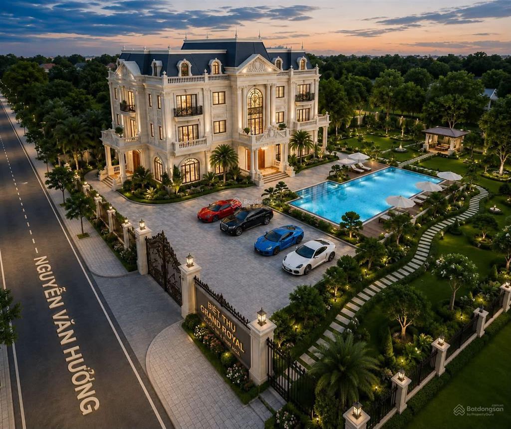 Villa sân vườn thảo điền. dt 2700m². sổ hồng sẵn. cách sông nguyễn văn hưởng 100m. giá chỉ 430 tỷ