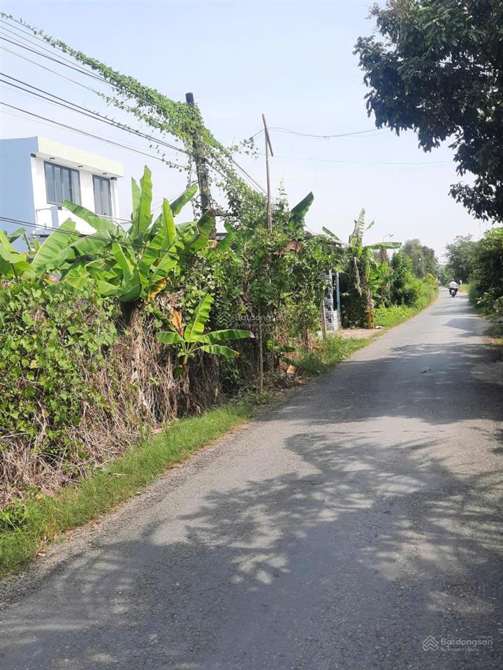 Bán đất mặt tiền đường nhựa xã bình an .thủ thừa ,dt 200m2(5 x 40) cách thị trấn thủ thừa 1.5km