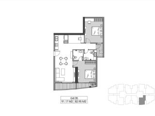 Bán cc 82m2 tại le grand jardin sài đồng, giá thỏa thuận, view đẹp