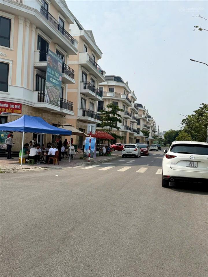 Bán nhà shophouse liền kề 4 tầng 75m2 tại vietsing square vsip bắc ninh, giá 6 tỷ