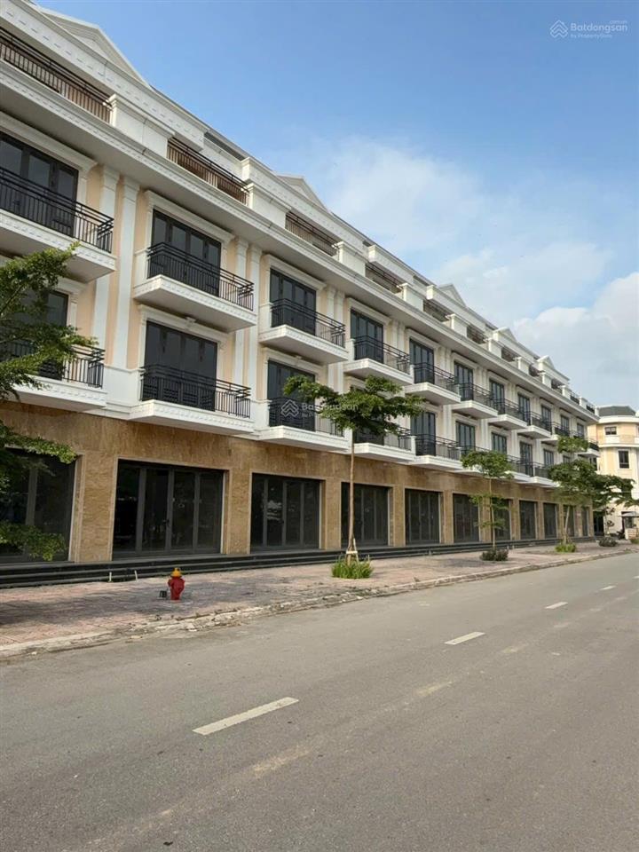 Bán nhà shophouse liền kề 4 tầng 75m2 tại vietsing square vsip bắc ninh, giá 6 tỷ
