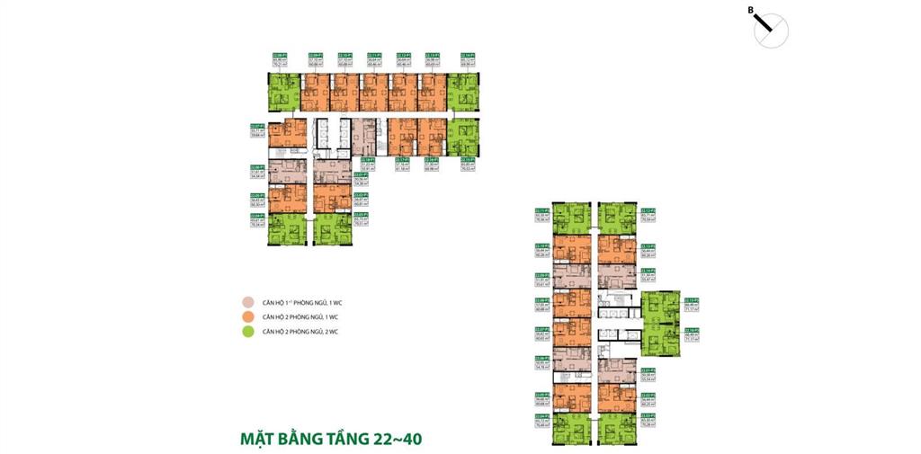 Bán gấp căn 60m2, 2pn, 1wc giá 3.4tỷ đã vat (tặng gói hỗ trợ lãi suất 6 năm = ck 852 triệu)