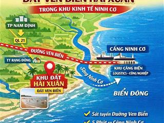 Đất nền khu kinh tế biển ninh cơ, cơ hội đầu tư đáng giá
