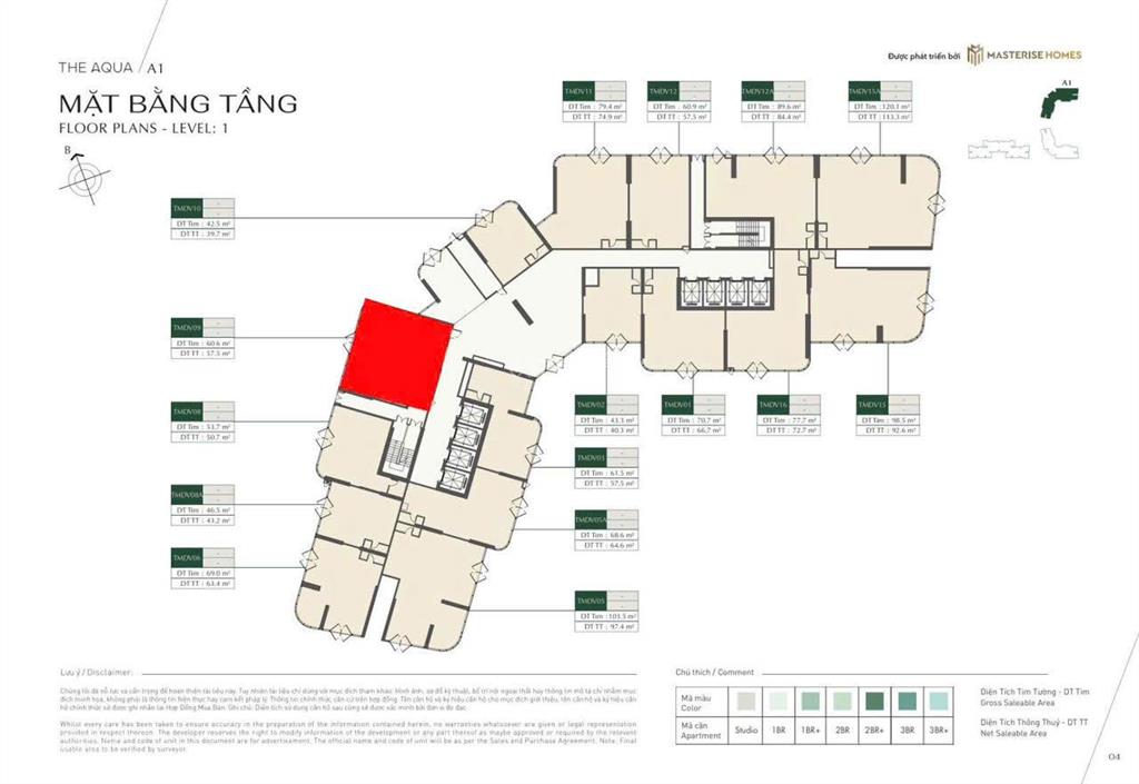 Bán shop chân đế lumiere evergreen smart city lô góc sảnh 58m2, vị trí đắc địa,  0986 122 ***
