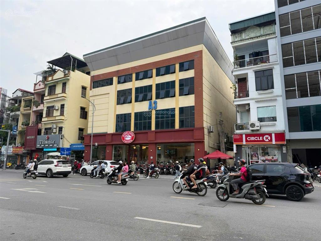 Hiếm có cho thuê tòa nhà 9 tầng mặt phố huỳnh thúc kháng kéo dài 3 mặt thoáng kinh doanh đỉnh