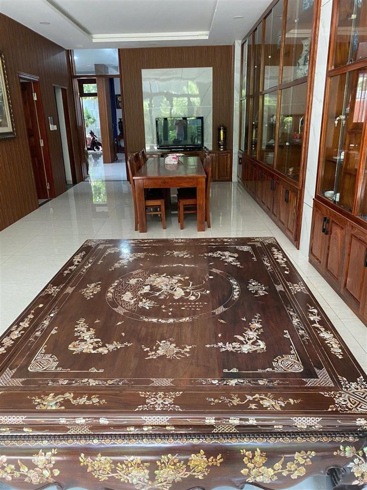 Bán biệt thự 4 tầng mt thanh thuỷ  hải châu 500m2 ngang 14m giá rẻ