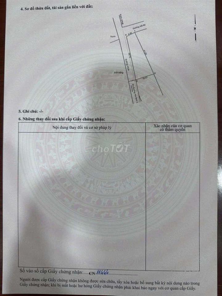 Bán đất Nhị Bình Hóc Môn
