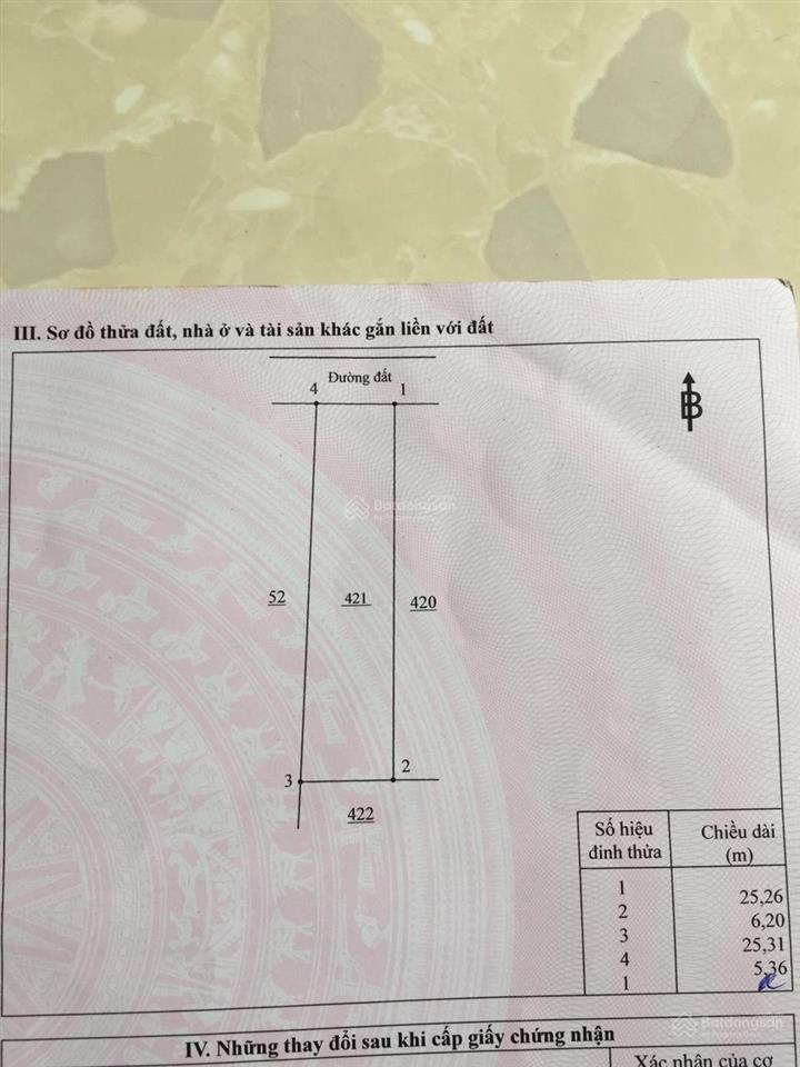 Bán đất chính chủ cạnh kcn bàu xéo