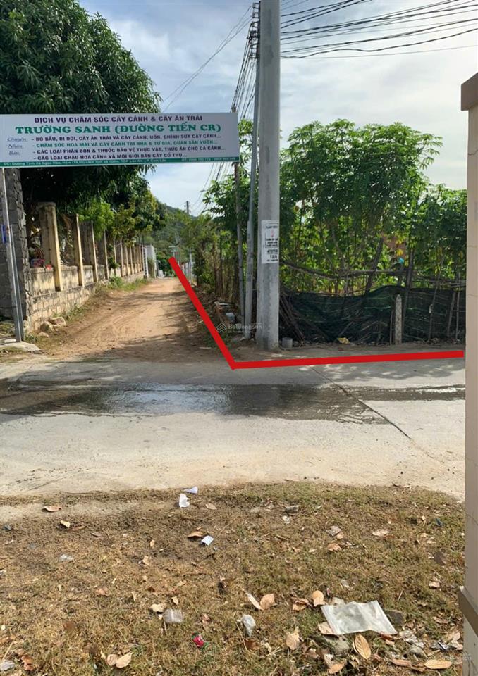 Chinh chu sang nhượng đất ở 142,3m2