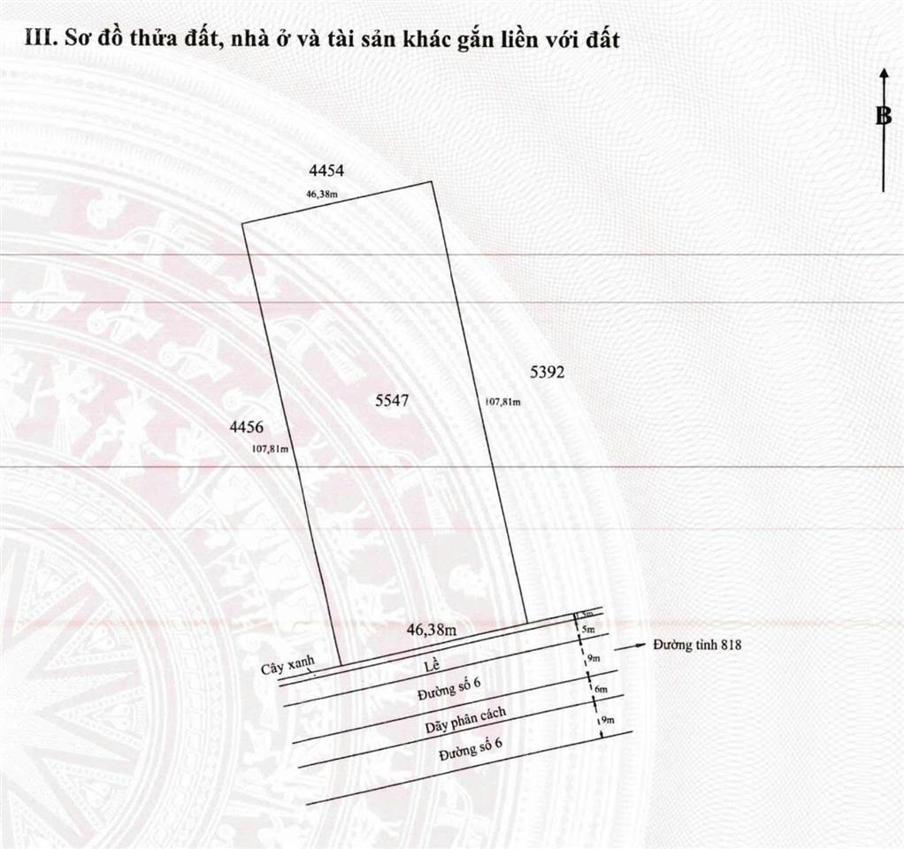 Bán đất kcn hòa bình tại nhị thành, thủ thừa, long an, 26 tỷ, 5000m2