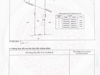 Mt tỉnh lộ 2, dt 11,89 * 46 = 487m2 có sẵn 120m2 thổ. ngay trung tâm.giá chỉ 6tỷ5.  