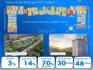 Pkd cdt suất ngoại giao căn 2pn duy nhất chỉ 3,2 tỷ diện tích 65m2, view đẹp.  0973 610 ***gdkd