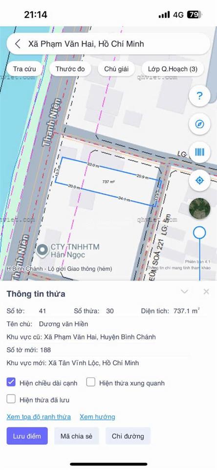 Đất 2mt thanh niên, dt 737m2 (13,6x54m) có 276m2 thổ, giá 13tr/m2, ngay cạnh vin hóc môn