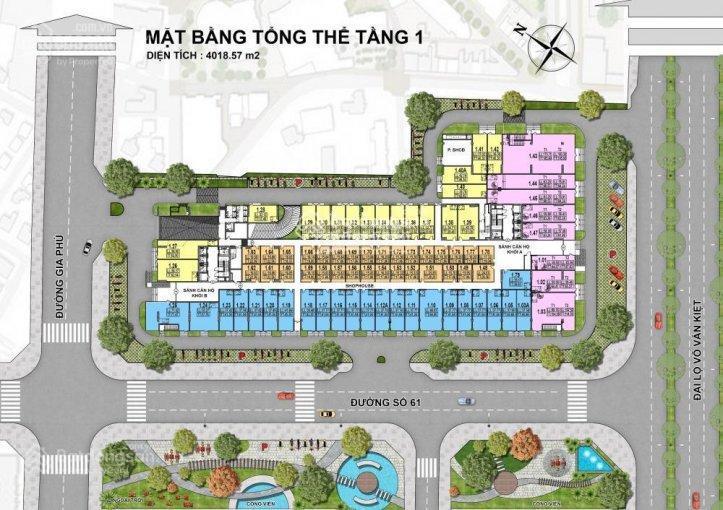 (pkd) viva riverside, cho thuê shop tầng trệt 5.5 triệu/th,  0973 610 *** tpkd