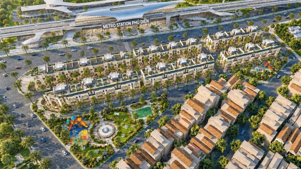 Dự án metro grand street phú diễn, nhà phố 2 mặt tiền ngay trung tâm cách hồ tây 10 phút