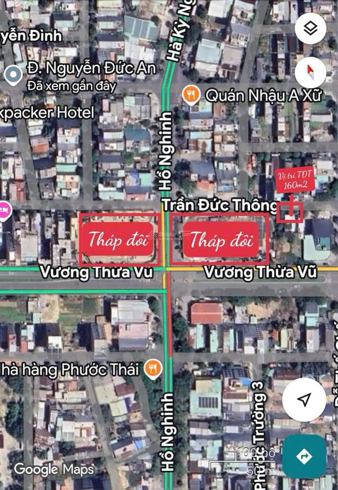 Chính chủ bán đất đường nguyễn đức an, sát biển võ nguyên giáp, xây căn hộ rất đẹp