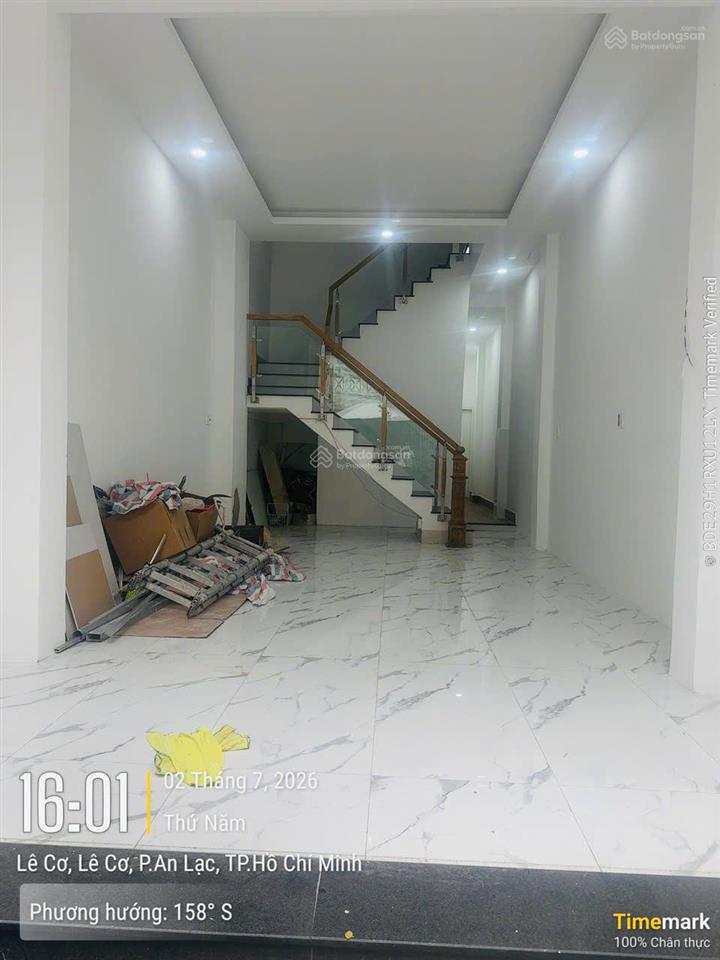 Cần bán nhà đẹp 1/ lê cơ, phường an lạc, bình tân, cách kinh dương vương 500m