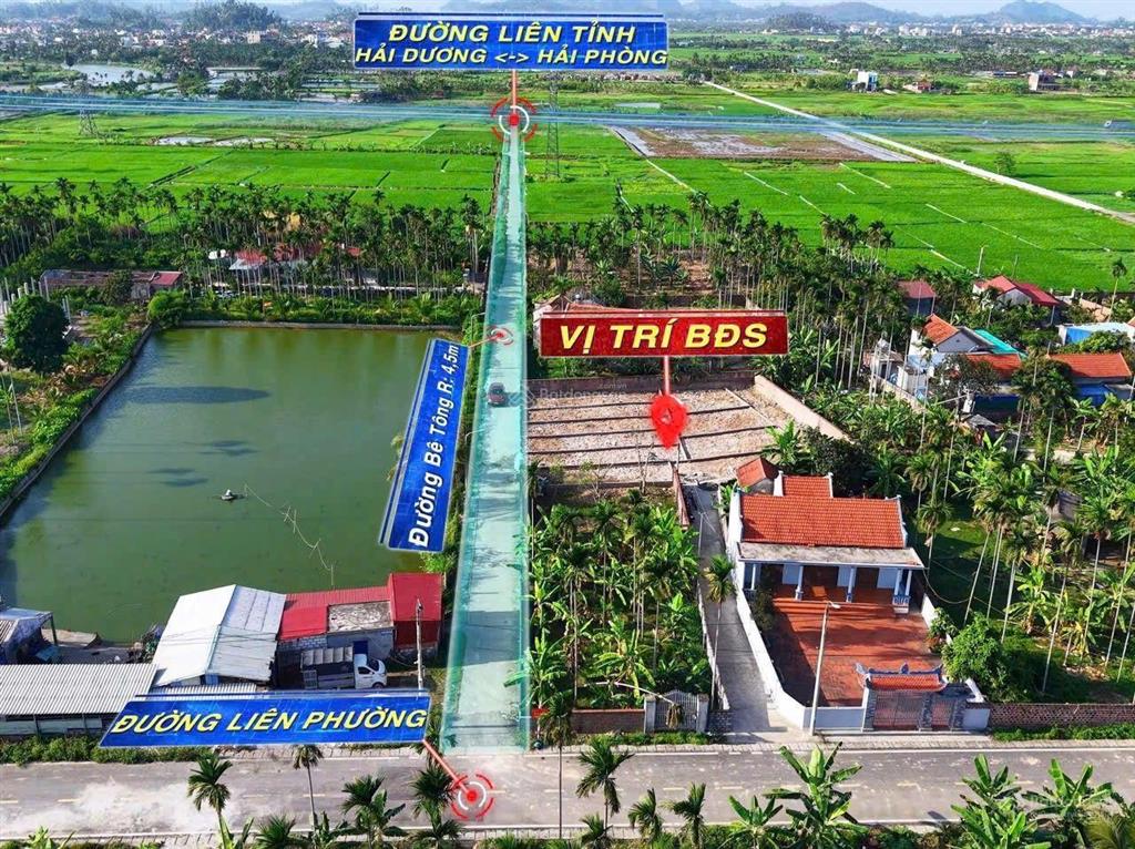 Cắt lỗ lô đất thủy nguyên gần tthc