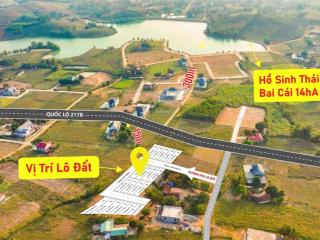 Mở bán quỹ 19 nền lệ cẩm cách hồ 300 m, cách đường quốc lộ 217b kéo dài (mở rộng 42 m) chỉ 15m