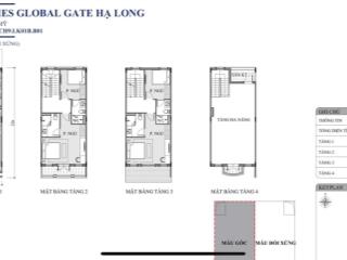 Nhận booking liền kề 50m2 tại vịnh ánh dương  phân khu châu mỹ, giãn xây 2 năm