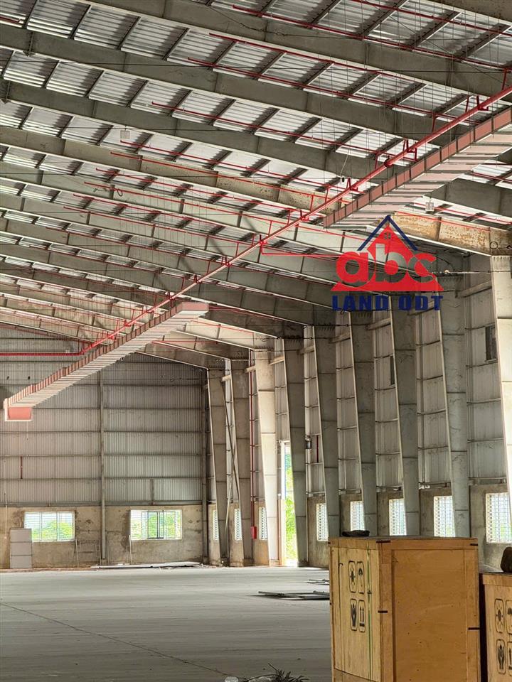 xưởng sản xuất phù hợp nhiều ngành nghề, tiếp nhận linh hoạt, kết cấu kiên cố, giao xưởng