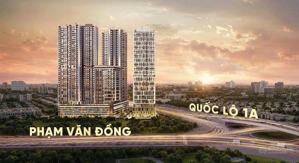 Bán căn hộ ngay phạm văn đồng  chỉ cần thanh toán 500 triệu, đến khi nhận nhà .