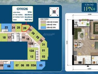 Sở hữu căn hộ 1pn+ [o11026] onsen1 charmora city | tiết kiệm ngay 830tr view nội khu chuẩn resort