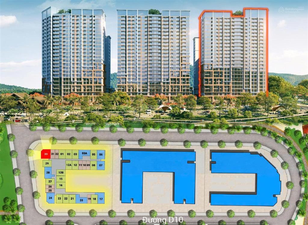 Căn hộ 2pn the onsen 3 (85.3m) view pháo hoa & sông quán trường giá thanh toán sớm chỉ 5.6 tỷ!